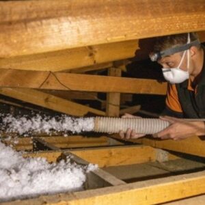Blown-in Ceiling Insulation | Warmer Cooler Drier